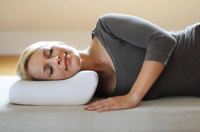 Sleep on an orthopedic cushion as a prevention of cervical osteochondrose